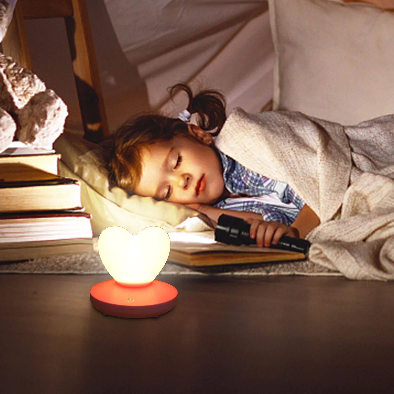 Ночник в форме сердца - Фотография_5