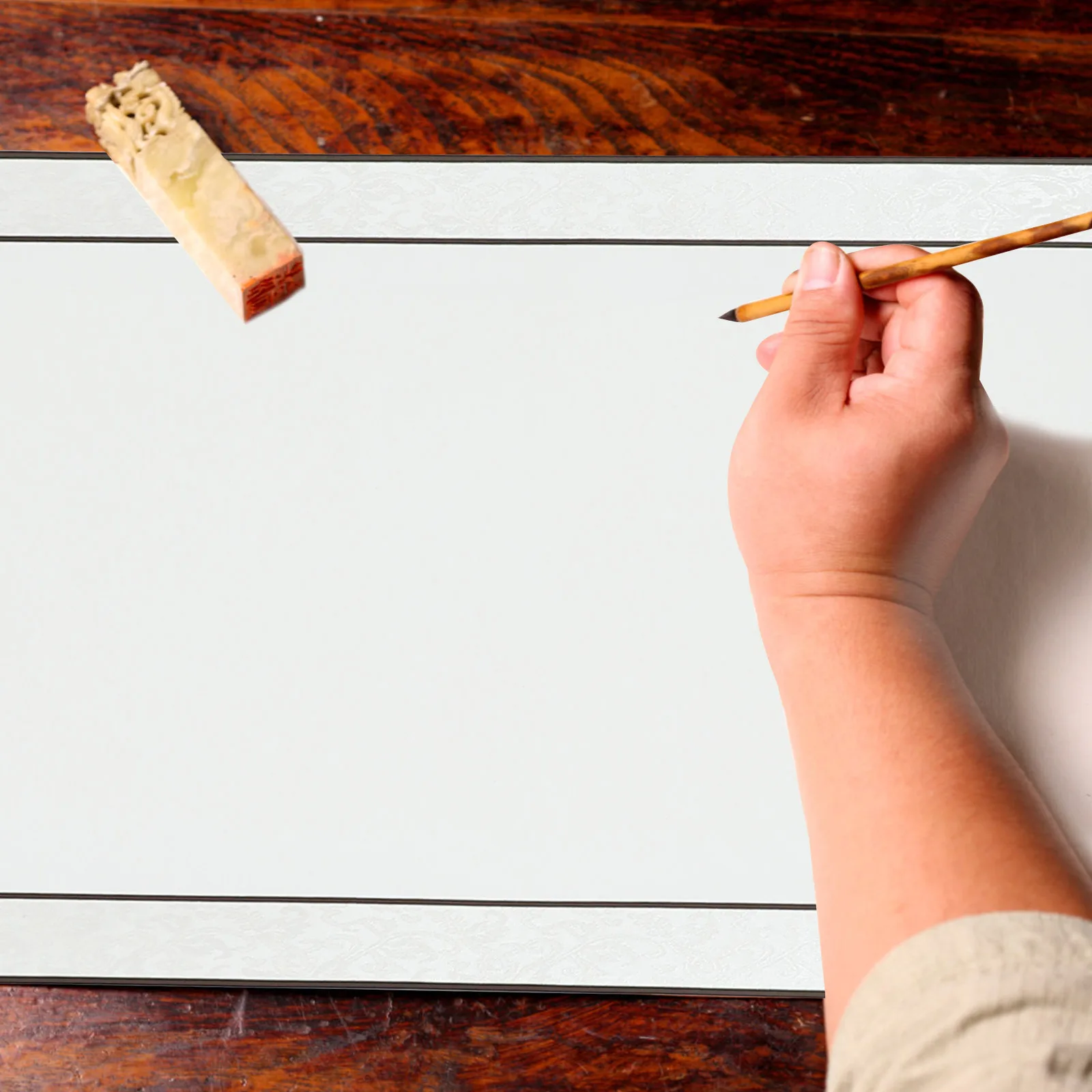 Пустой свиток для китайской каллиграфии