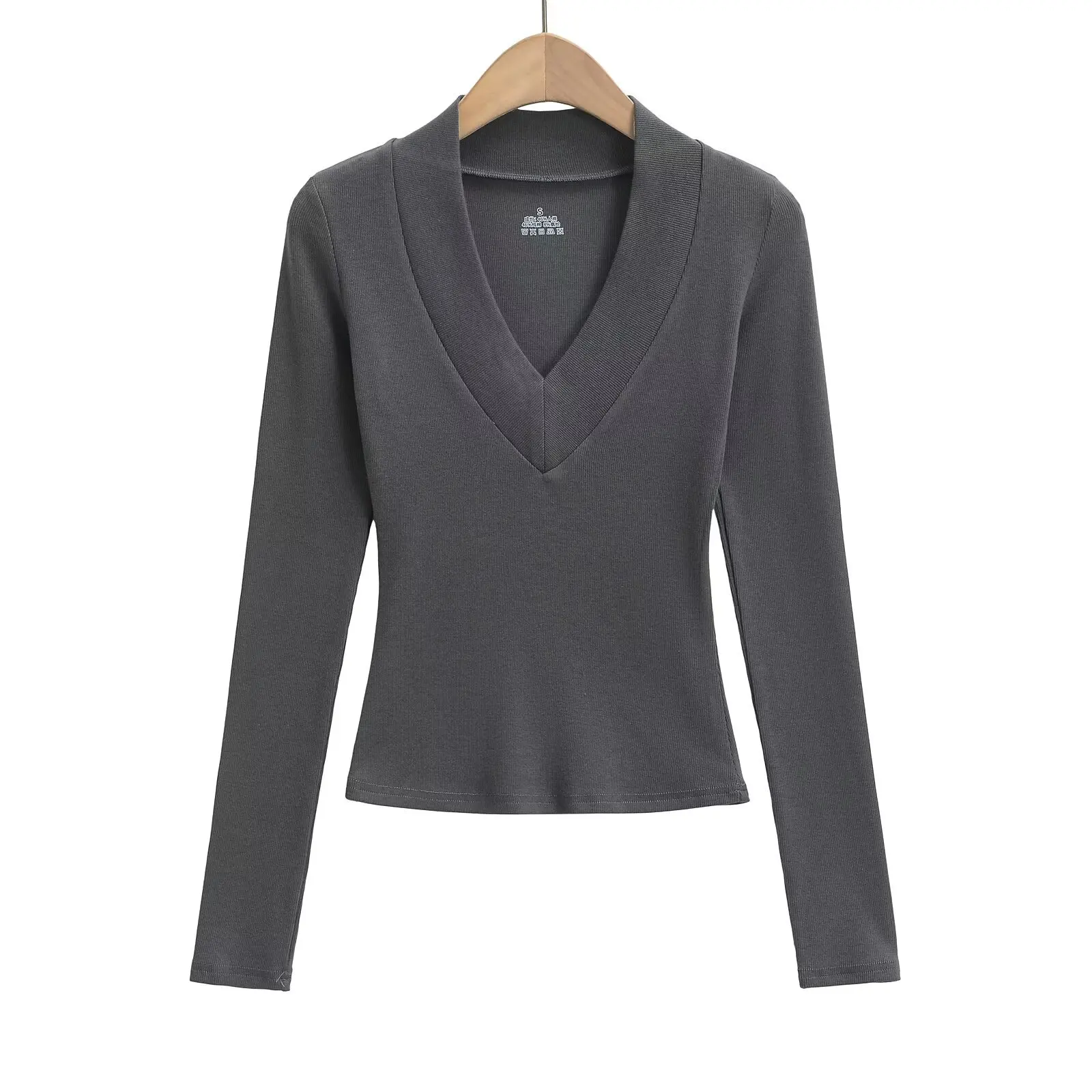 Новая модная повседневная однотонная - Фотография_6