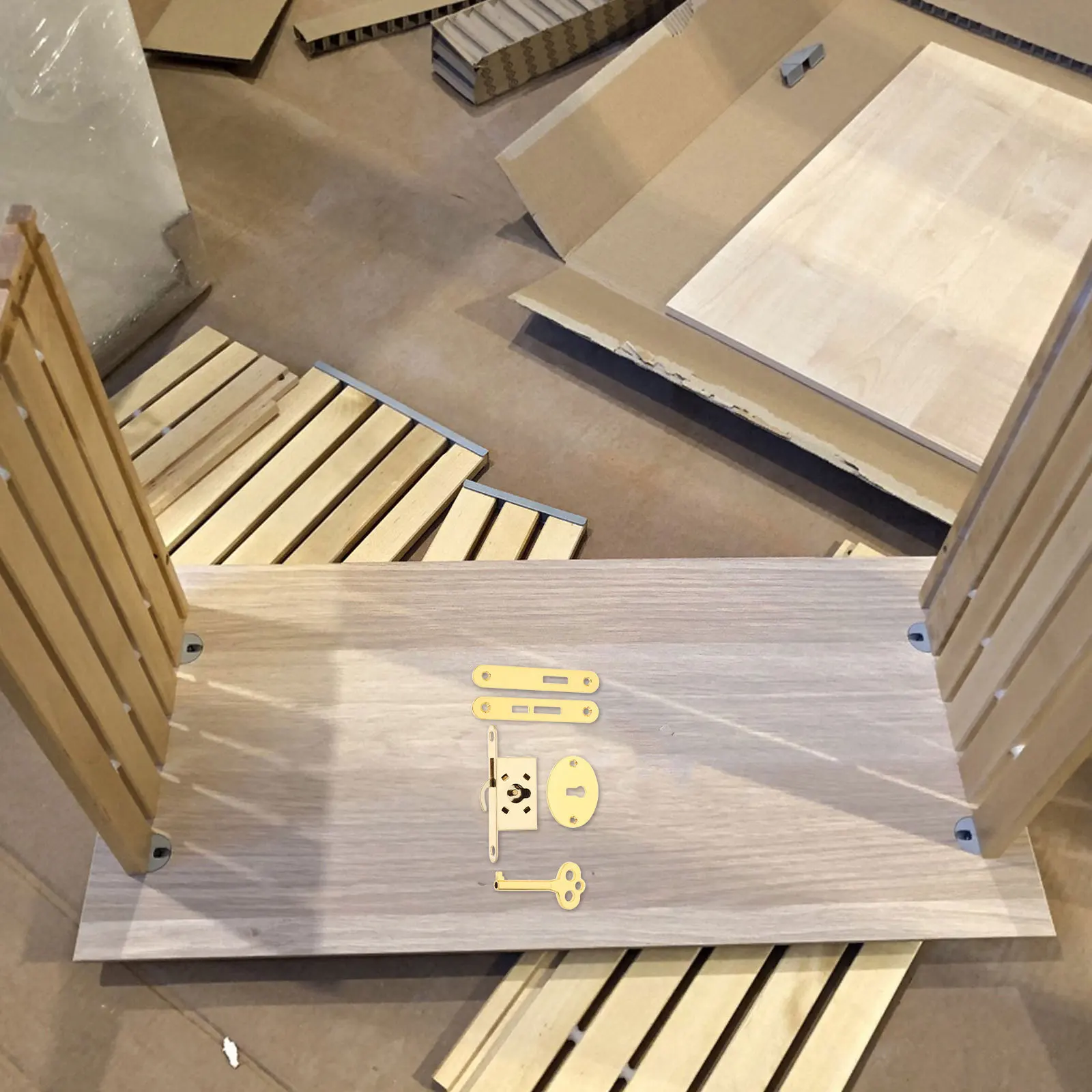 1 комплект, замок для скрытого ящика - Фотография_2