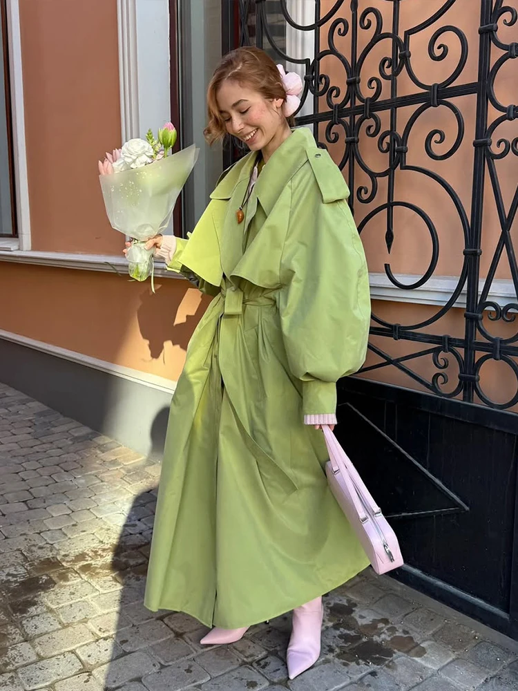 Свободный розовый хлопково-льняной комплект из 2 предметов