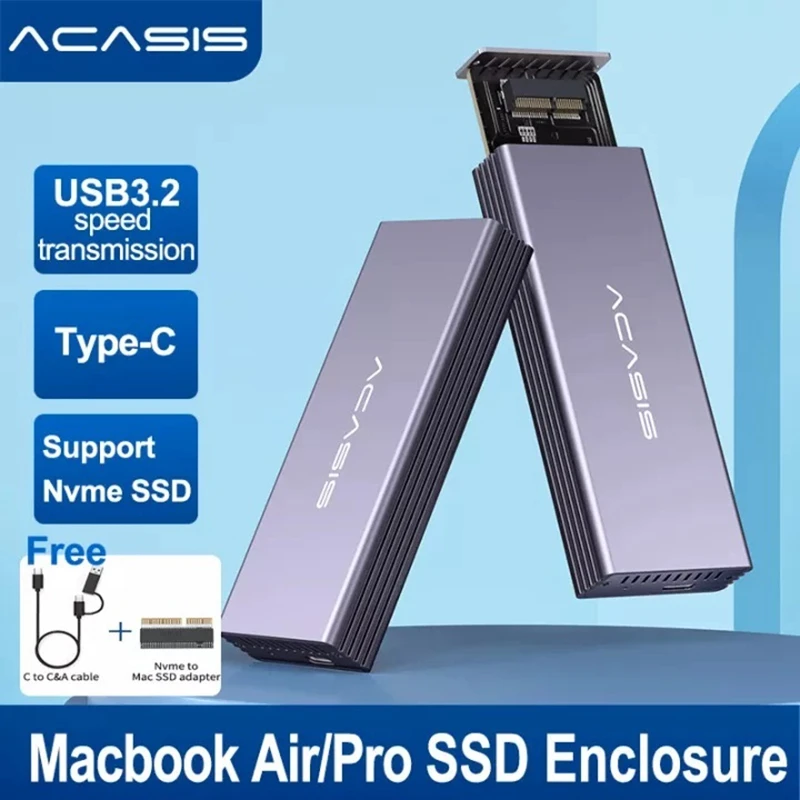 Корпус для ssd acasis usb c 3