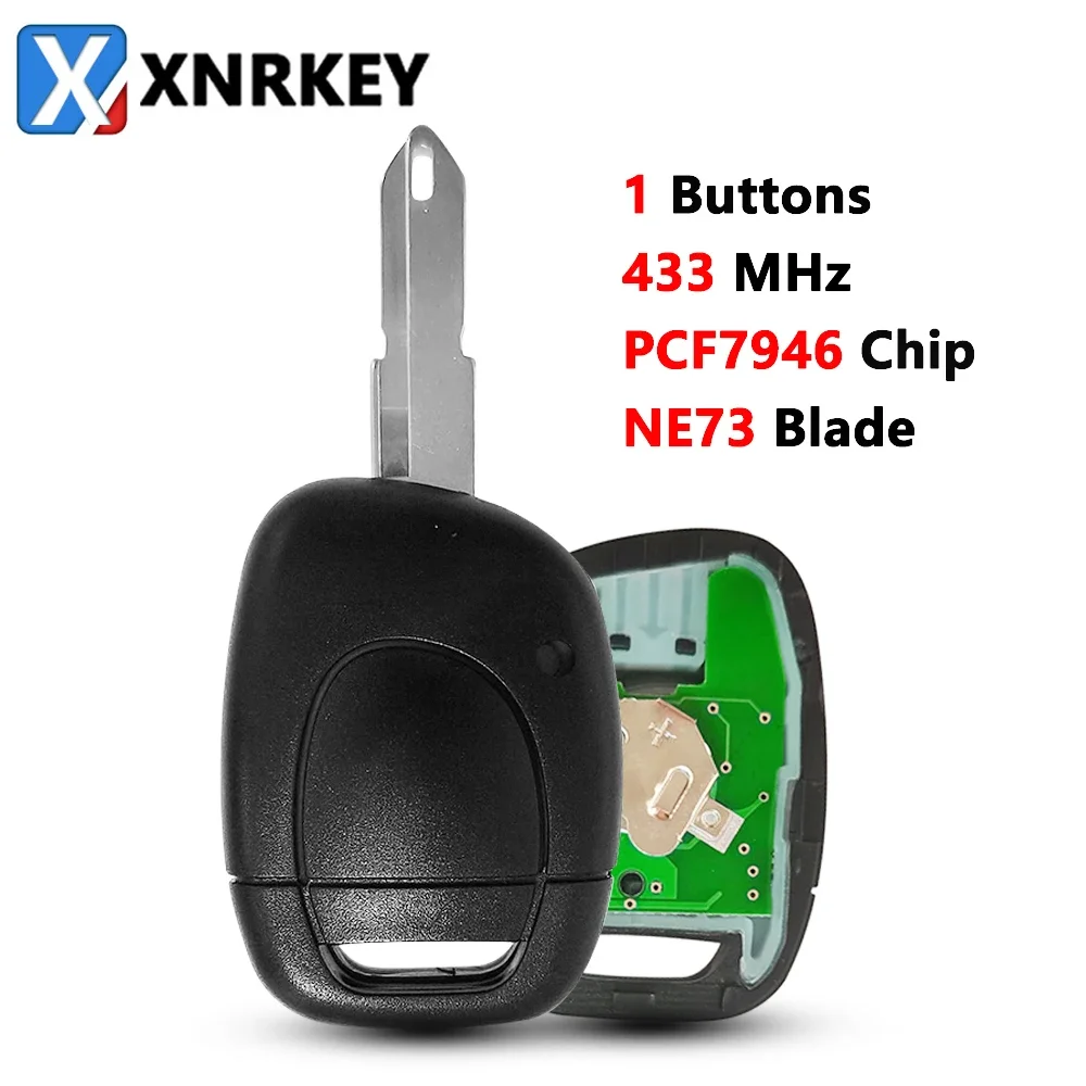 Xnrkey 1-кнопочный дистанционный ключ pcf7946