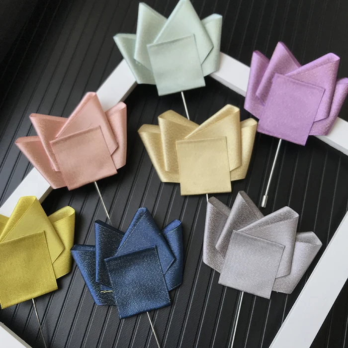 Модные костюмы, карманные платки для мужчин - Фотография_5