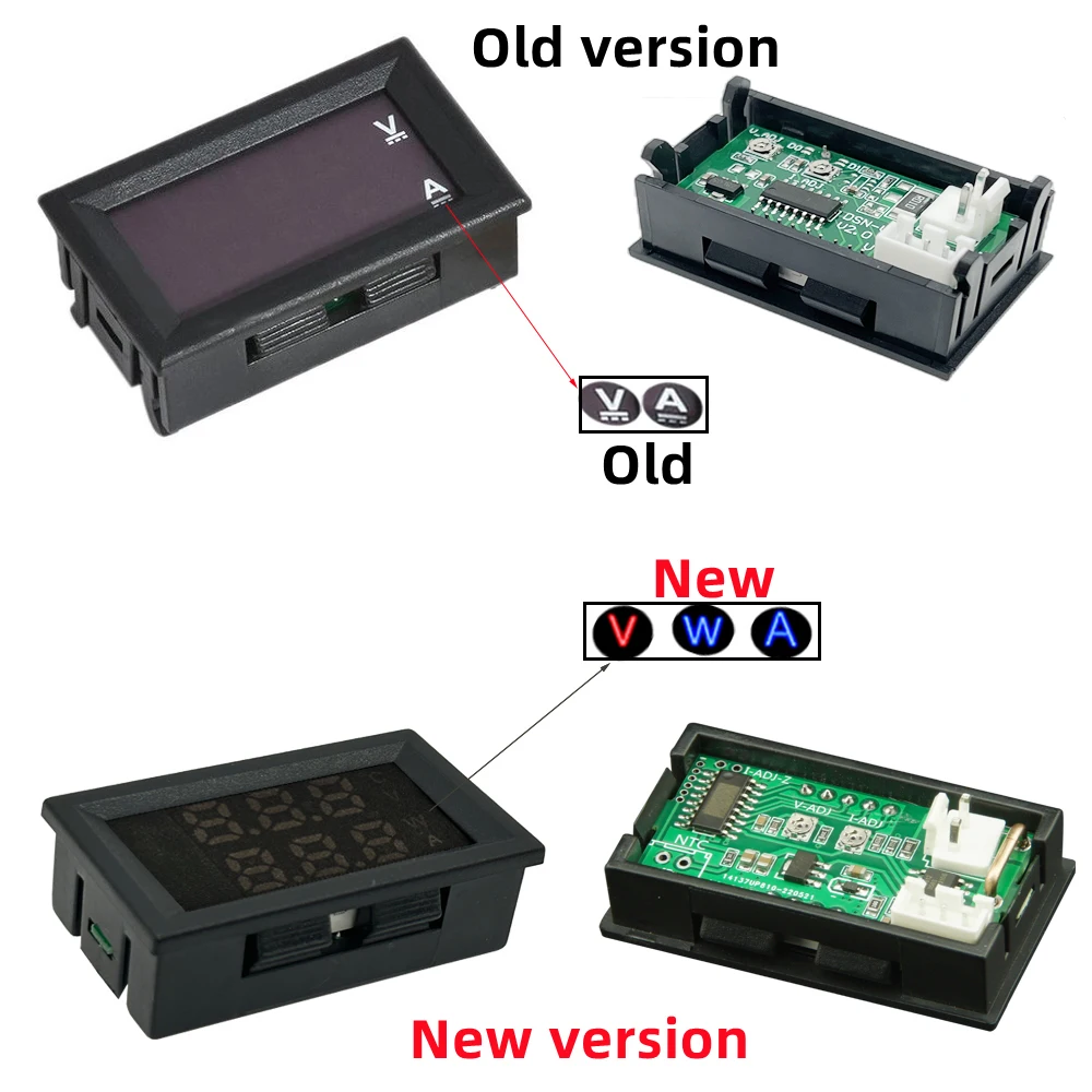 Dc0-100v 10a светодиодный цифровой - Фотография_4
