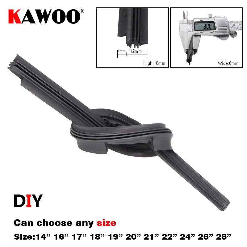 Вставка автомобиля стеклоочистителя kawoo