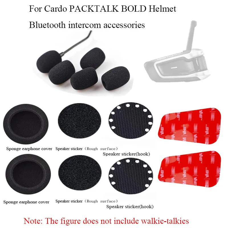Для мотоциклетного шлема cardo packtalk bold