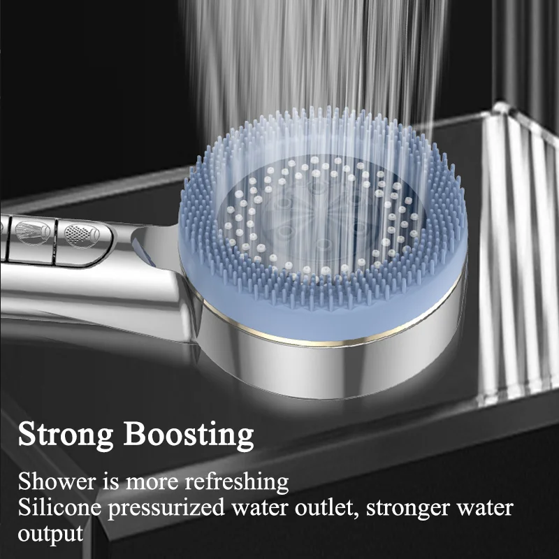 Насадка для душа с фильтром и наддувом - Фотография_3