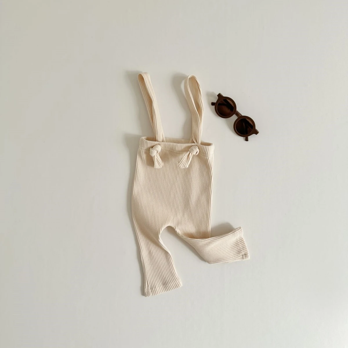 Леггинсы, хлопковые эластичные штаны для новорожденных девочек и мальчиков - Фотография_2