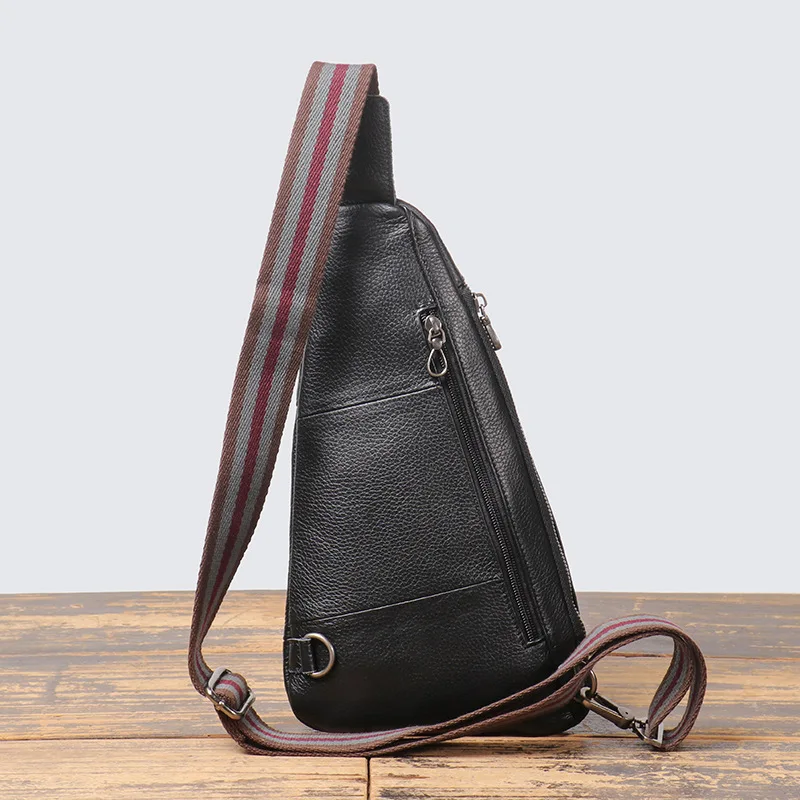 Модная многофункциональная нагрудная сумка для мужчин - Фотография_3