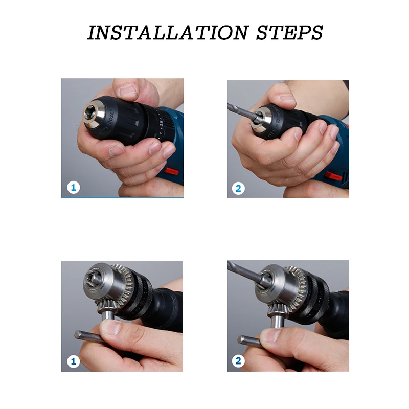 Набор кобальтовых сверл huhao m35 с металлическим корпусом - Фотография_5