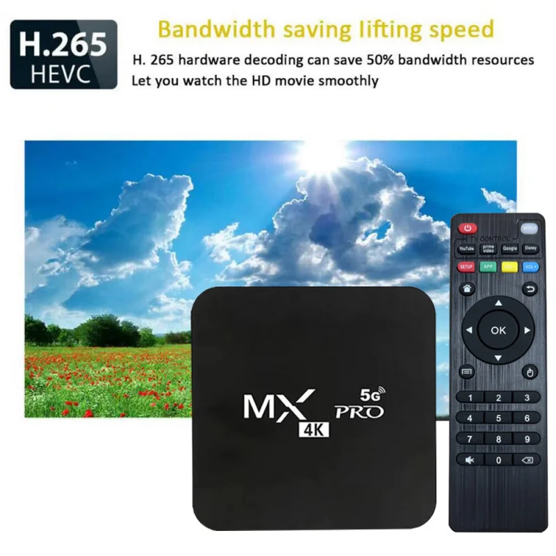 Mx-pro tv box 8 гб 128 гб android - Фотография_3