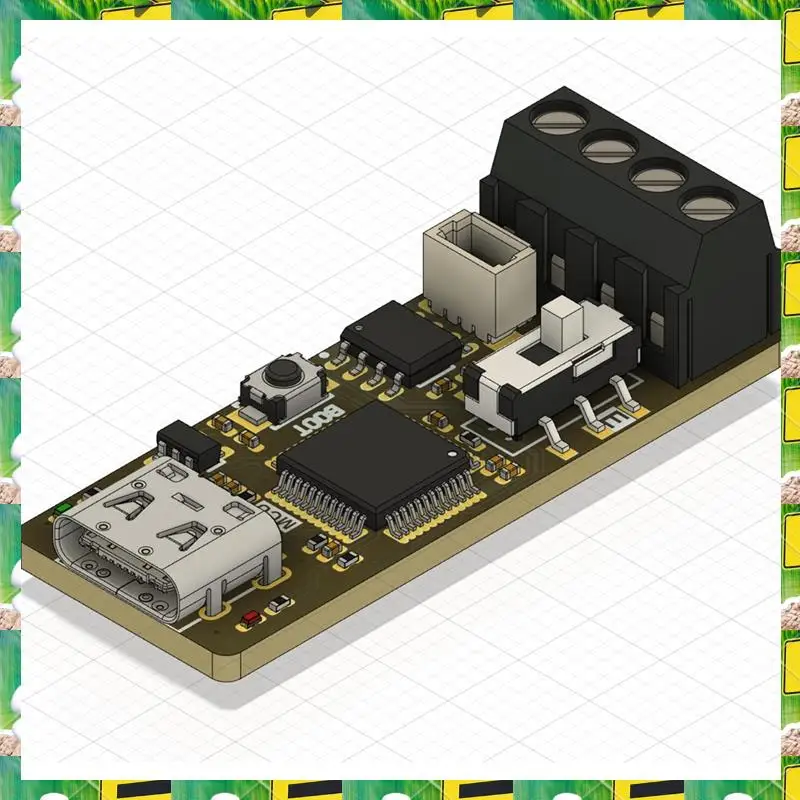 3c electron usb-can модуль canable pcan debugger type-c для linux win10 11 - Фотография_6