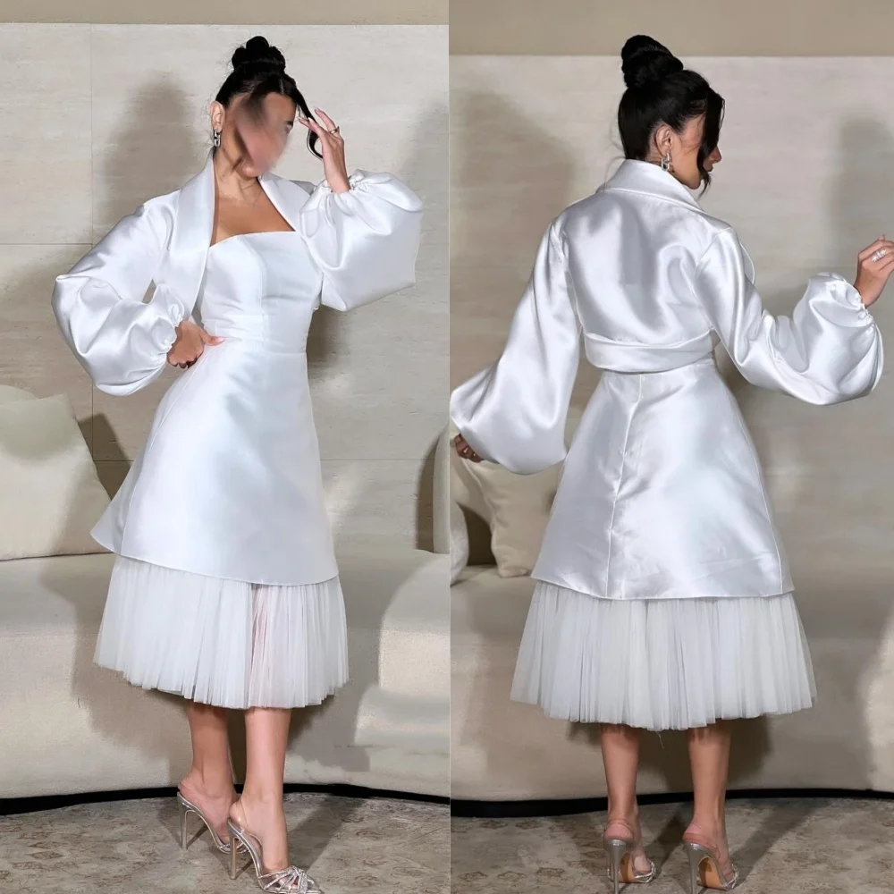 Изысканные платья миди трапециевидной