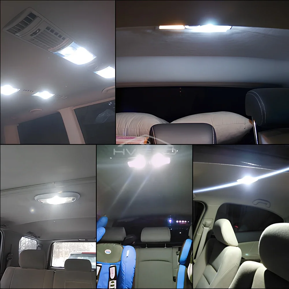 White cob 12led festoon купольные - Фотография_3