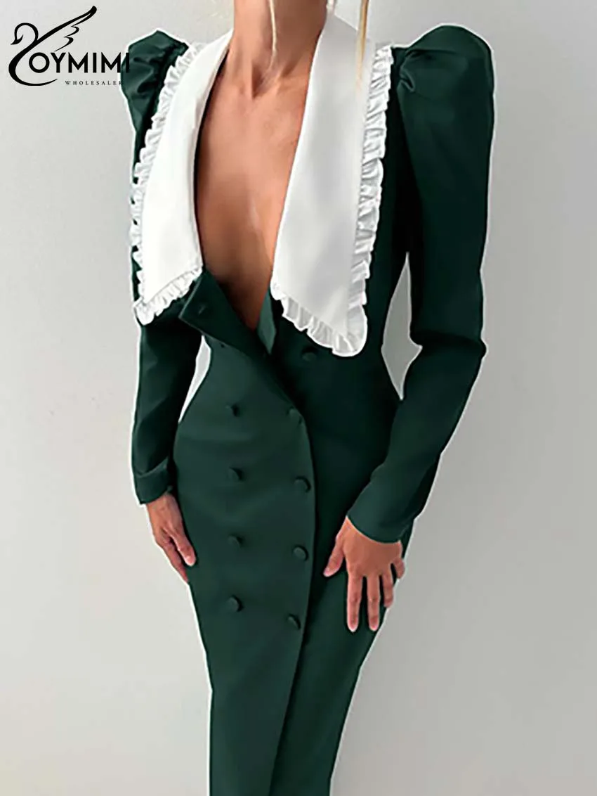 Oymimi модные зеленые лоскутные - Фотография_4