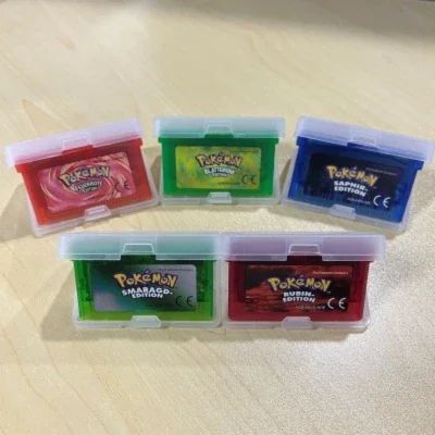 Игровой картридж gba серии pokemon