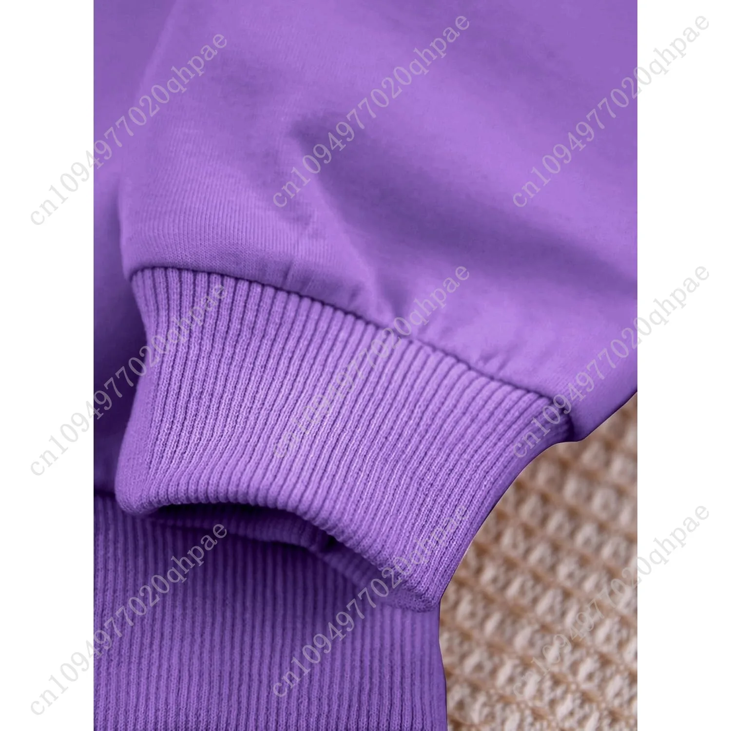 Милый графический свитшот с круглым вырезом для девочек - Фотография_4