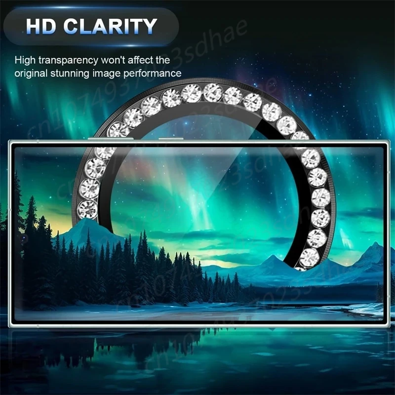 Bling 3d diamond metal camera ring - Фотография_5