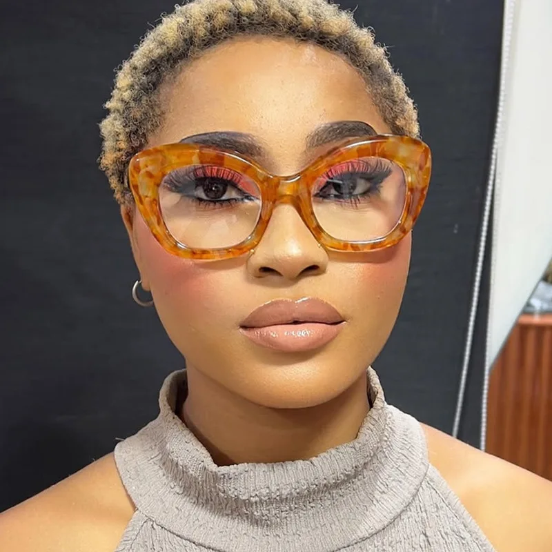 Модная женская оправа для очков «кошачий глаз»