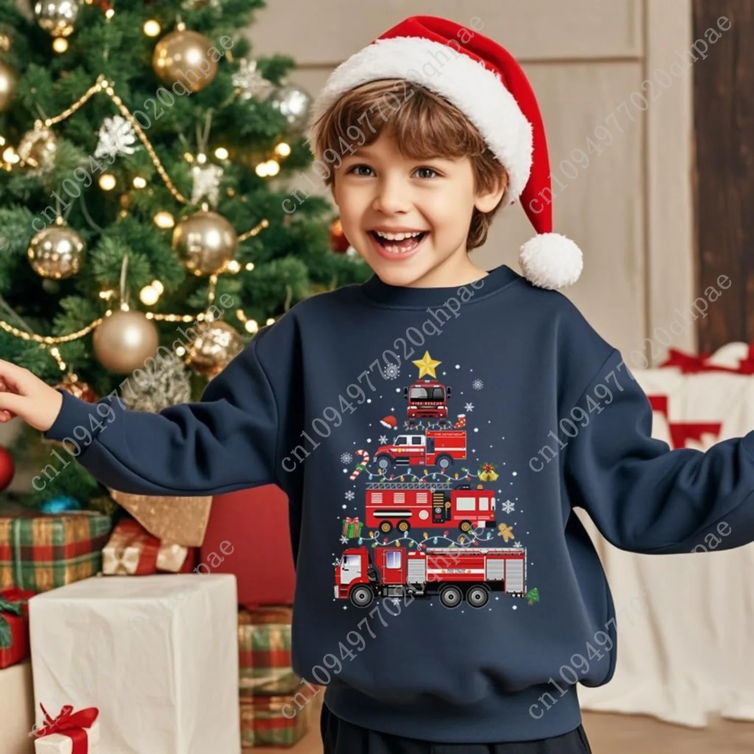 Christmas sweatshirt for toddler - Фотография_2