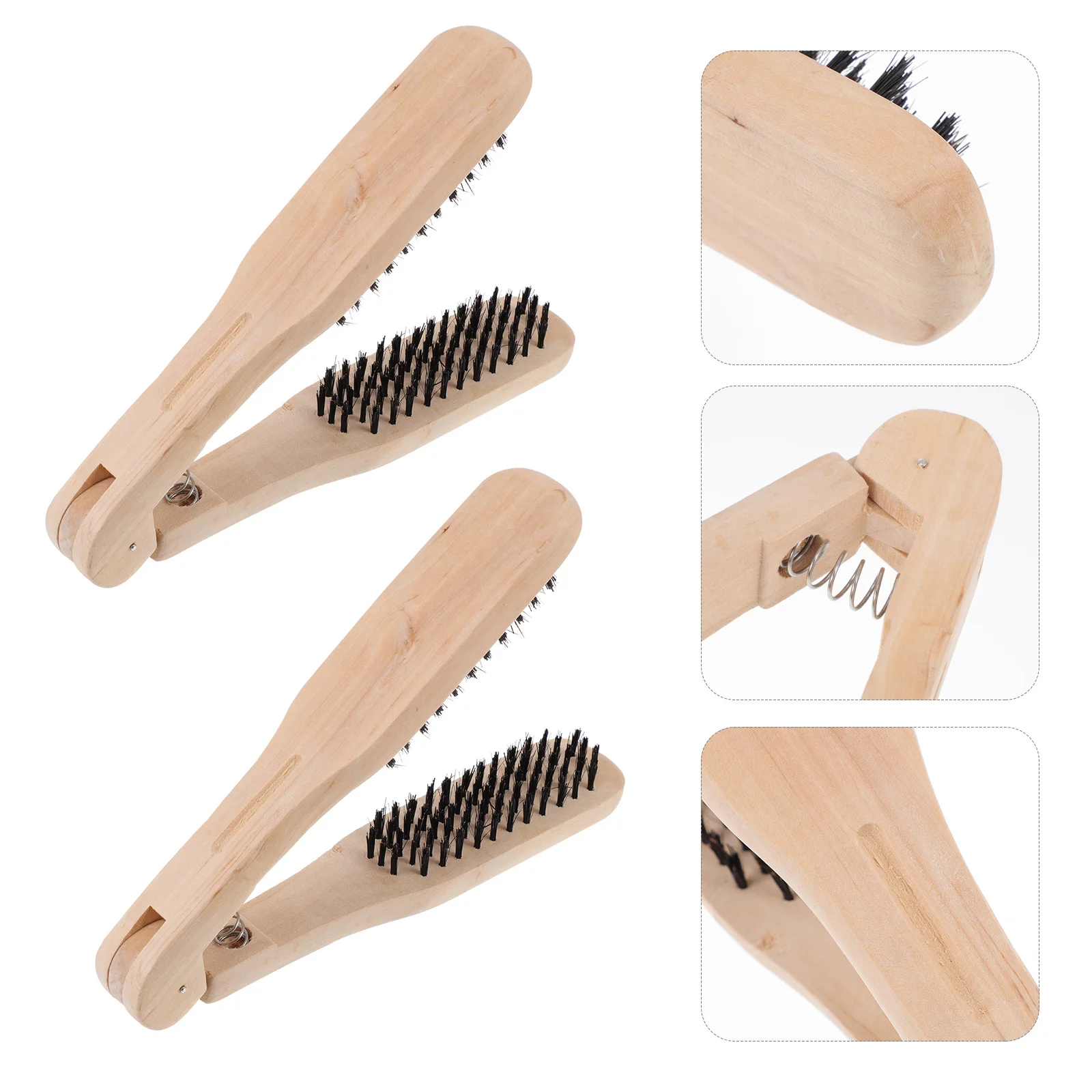 Деревянная расческа-выпрямитель для волос - Фотография_2