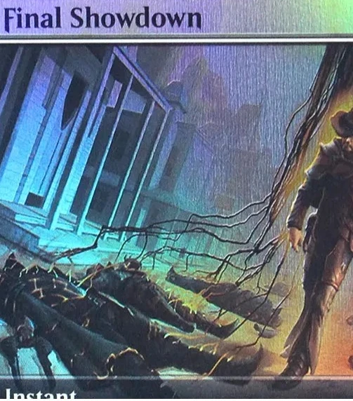 (otj) final showdown holo/foil