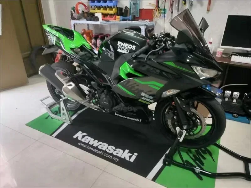 Для kawasaki гаражный коврик крутой - Фотография_2