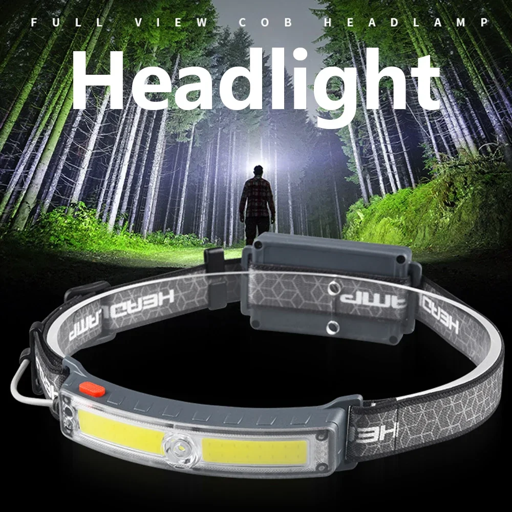 6-режимный световой индукционный налобный фонарь - Фотография_6