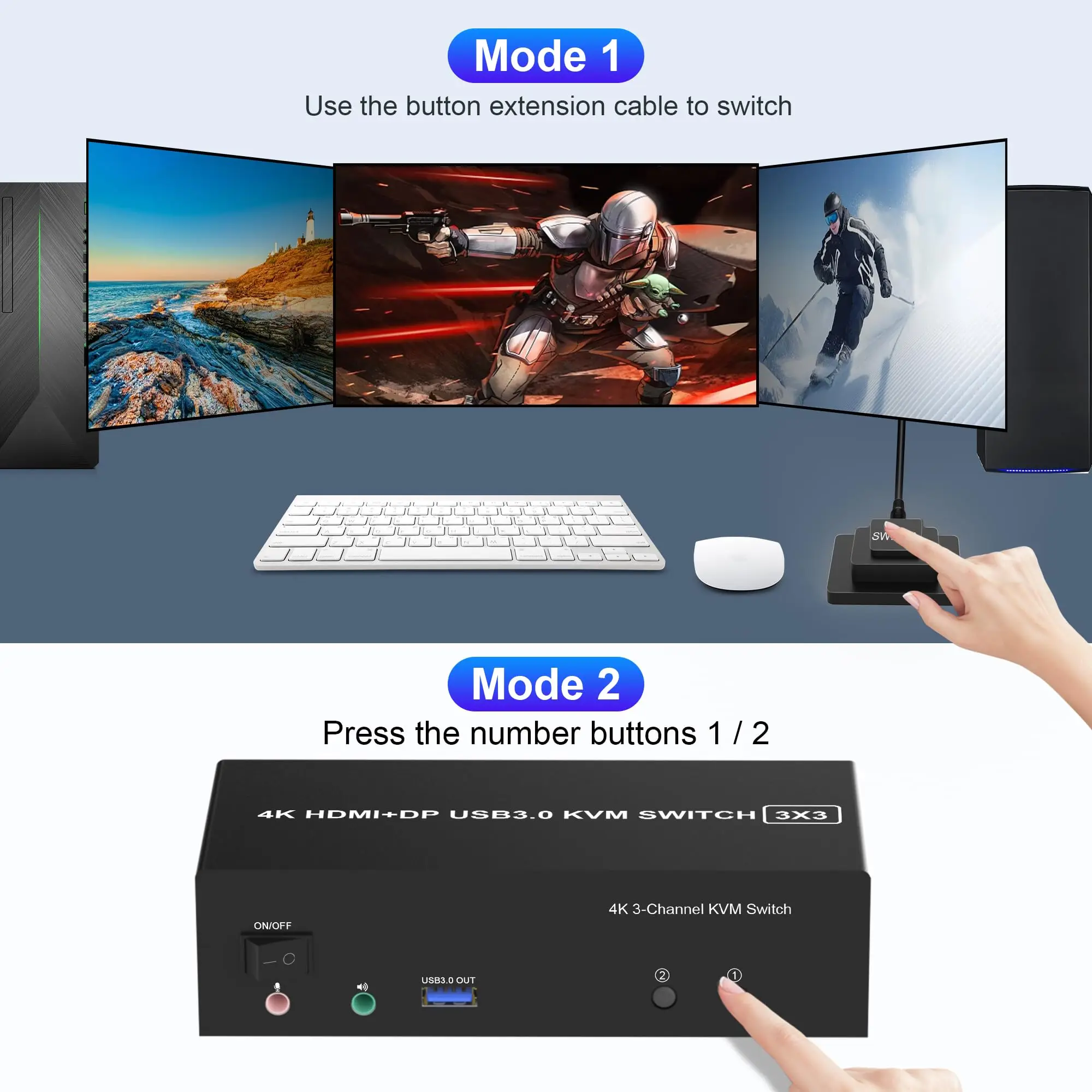 Hdmi + 2 displayport usb 3 - Фотография_5