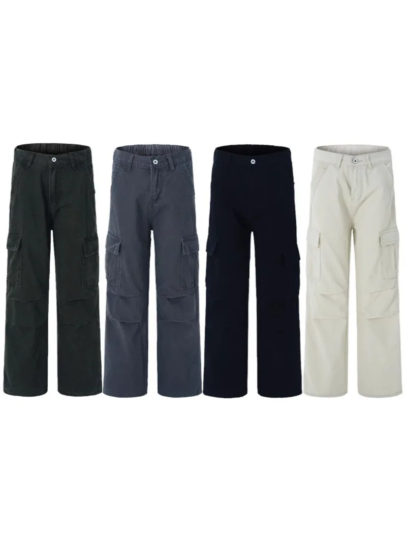 Мужские джинсовые брюки из чистого хлопка в корейском стиле - Фотография_3