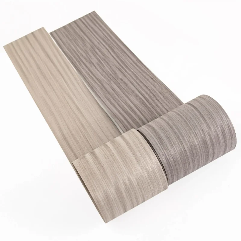 0,5 мм натуральный серый витраж из тикового дерева - Фотография_2