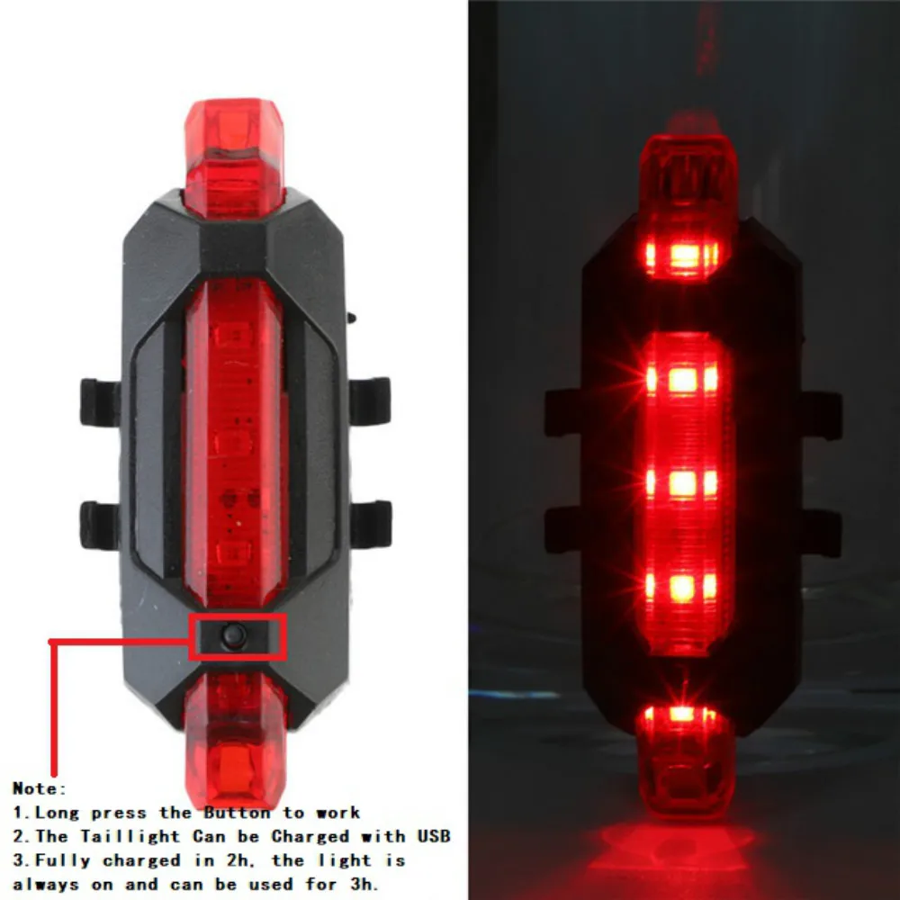 Велосипедный фонарь usb светодиодный - Фотография_5