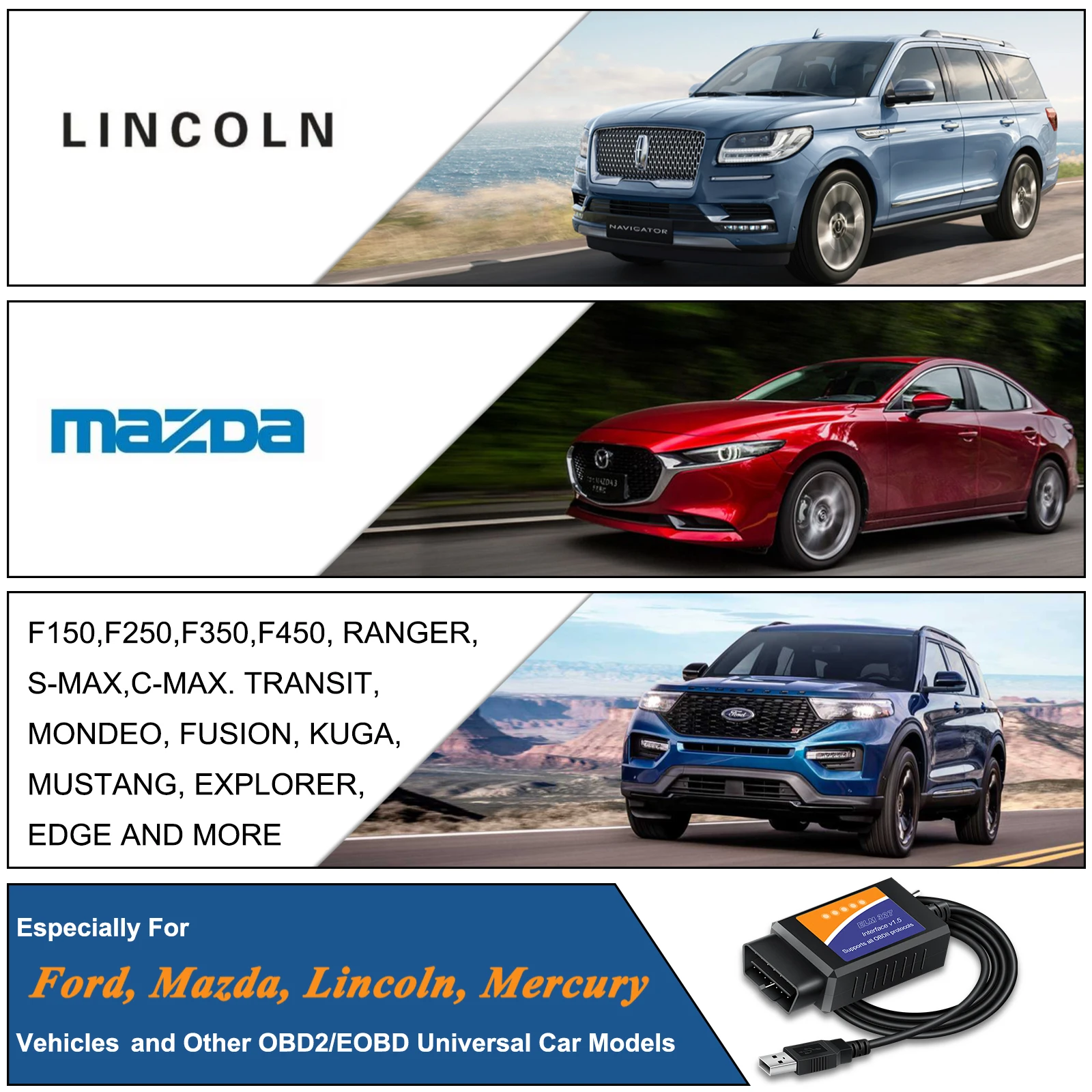 Elm 327 v1.5 usb obd 2 переключатель - Фотография_3