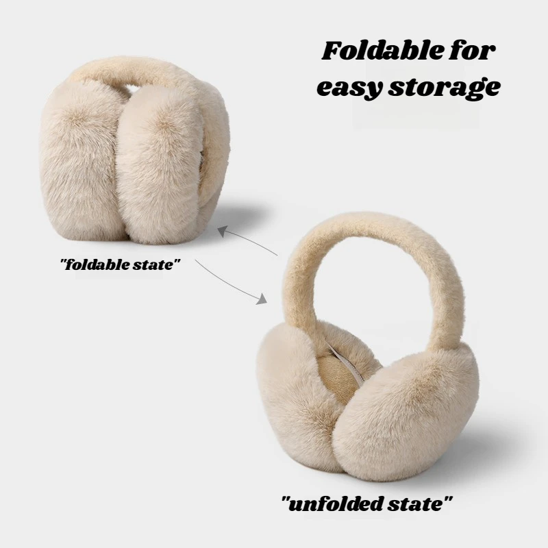 Зимние теплые наушники для женщин и мужчин - Фотография_4