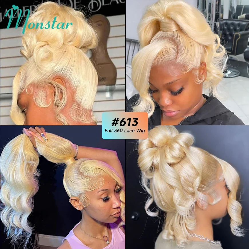 360 full hd lace 613 blonde body