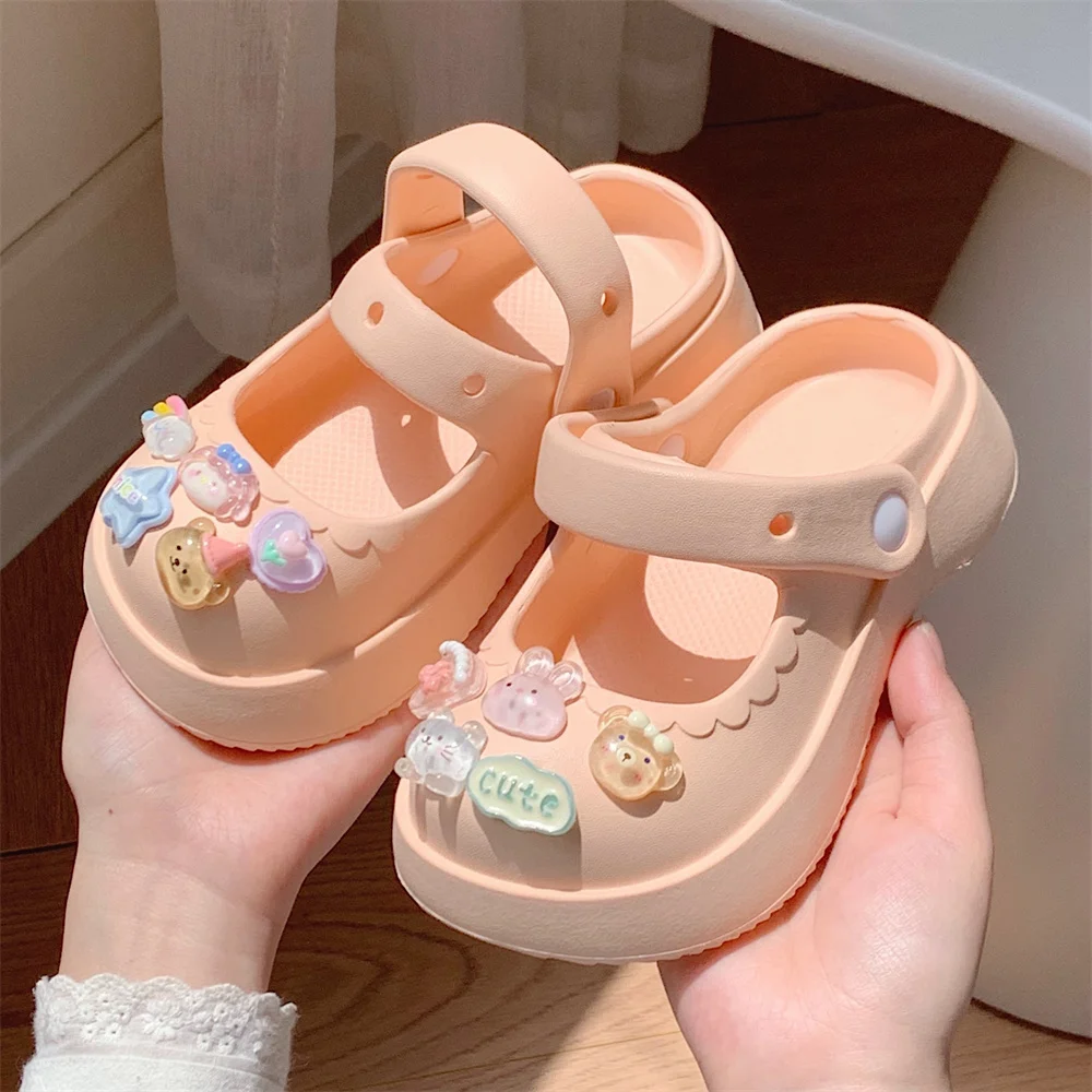 Сандалии детские с мультяшным рисунком - Фотография_3