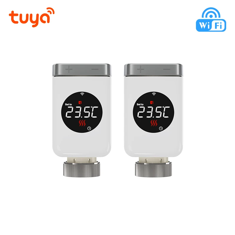 Термостатическая головка радиатора tuya smart home