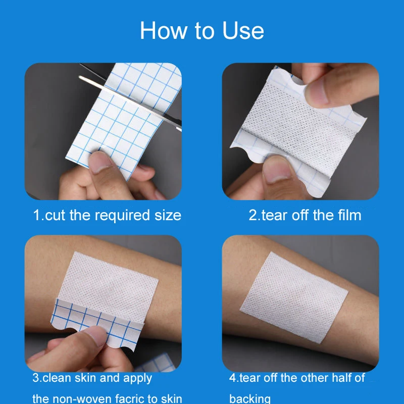 Нетканая дышащая лента для заживления кожи - Фотография_6