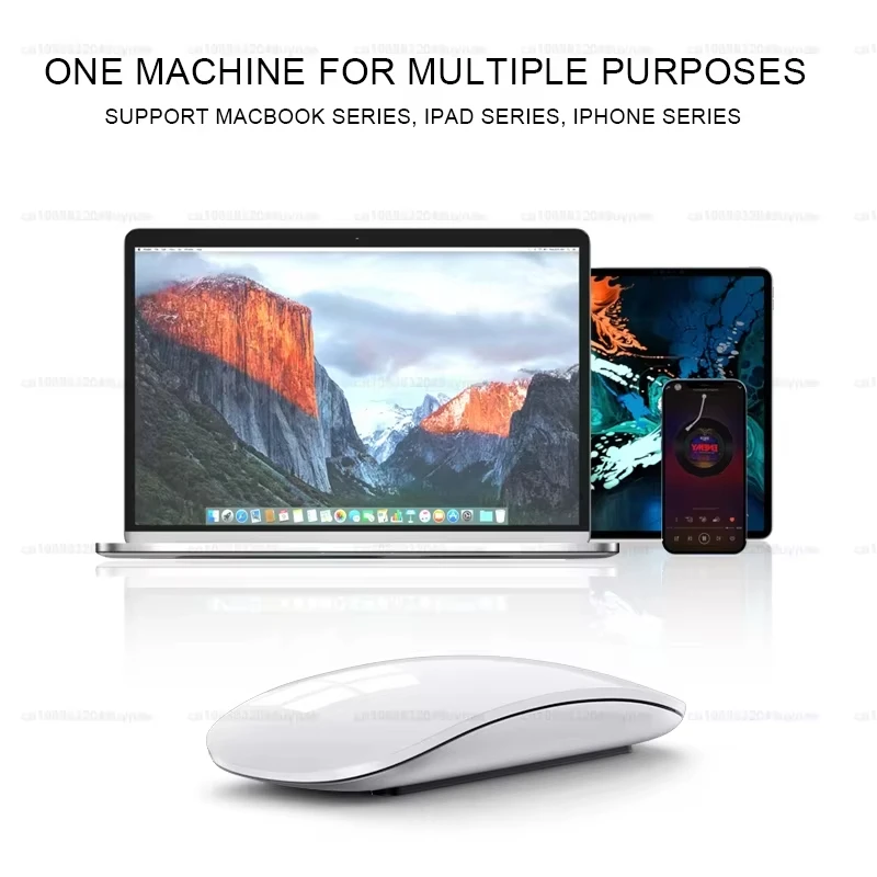 Оригинальная официальная беспроводная мышь apple magic bluetooth 5 - Фотография_2