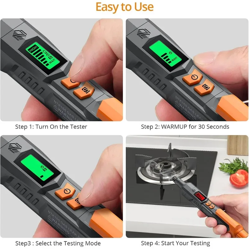 Детектор утечки газа портативный - Фотография_5