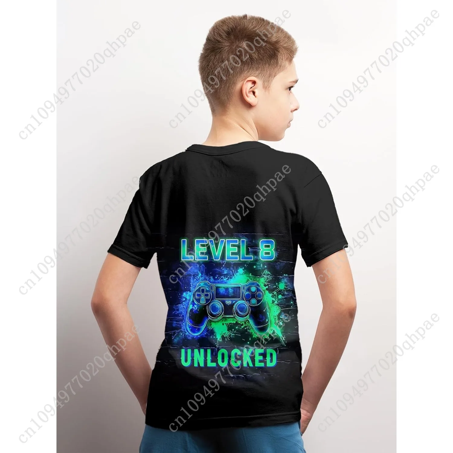 Футболка с 3d графикой для мальчиков и девочек - Фотография_3