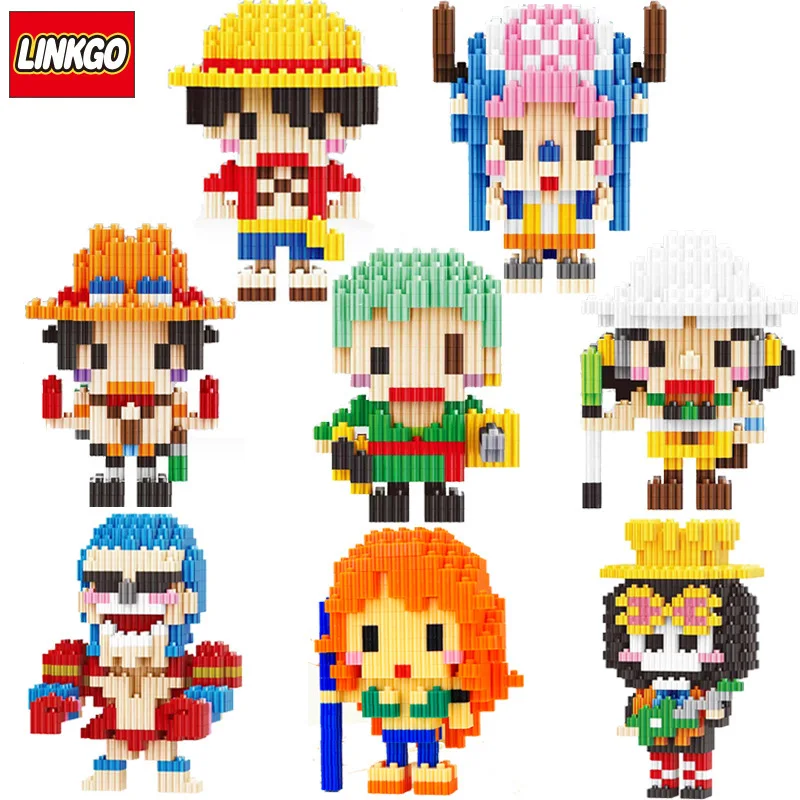 One piece connection building blocks