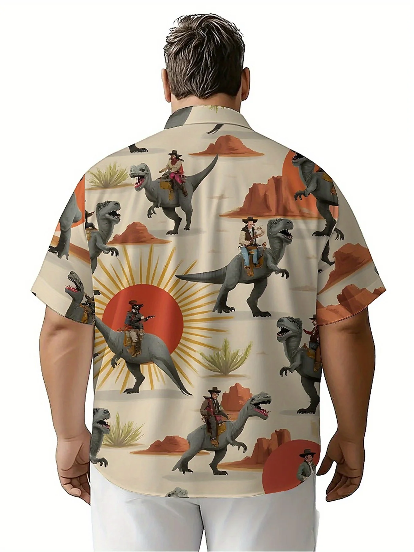 Мужские гавайские рубашки больших - Фотография_3