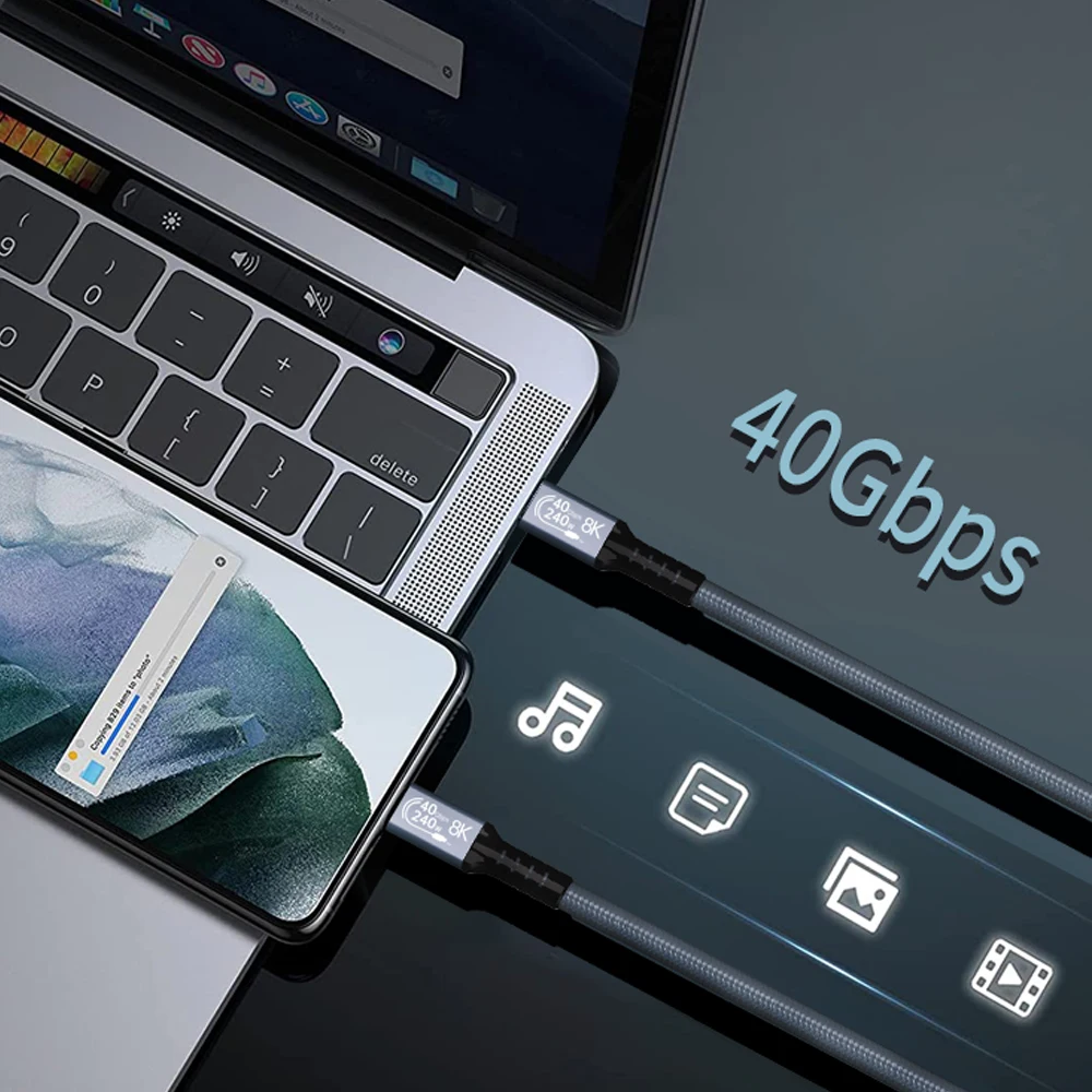 Ugourd usb4 кабель 40 гбит/с 240 - Фотография_4