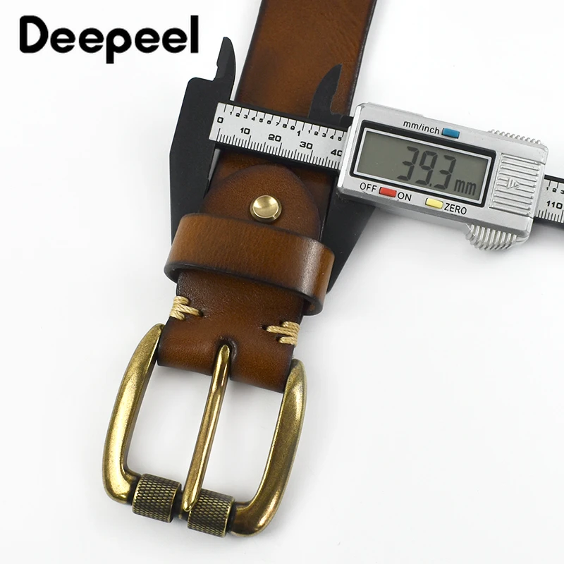 Deepeel, новый ремень из натуральной кожи шириной 105-125 см - Фотография_3