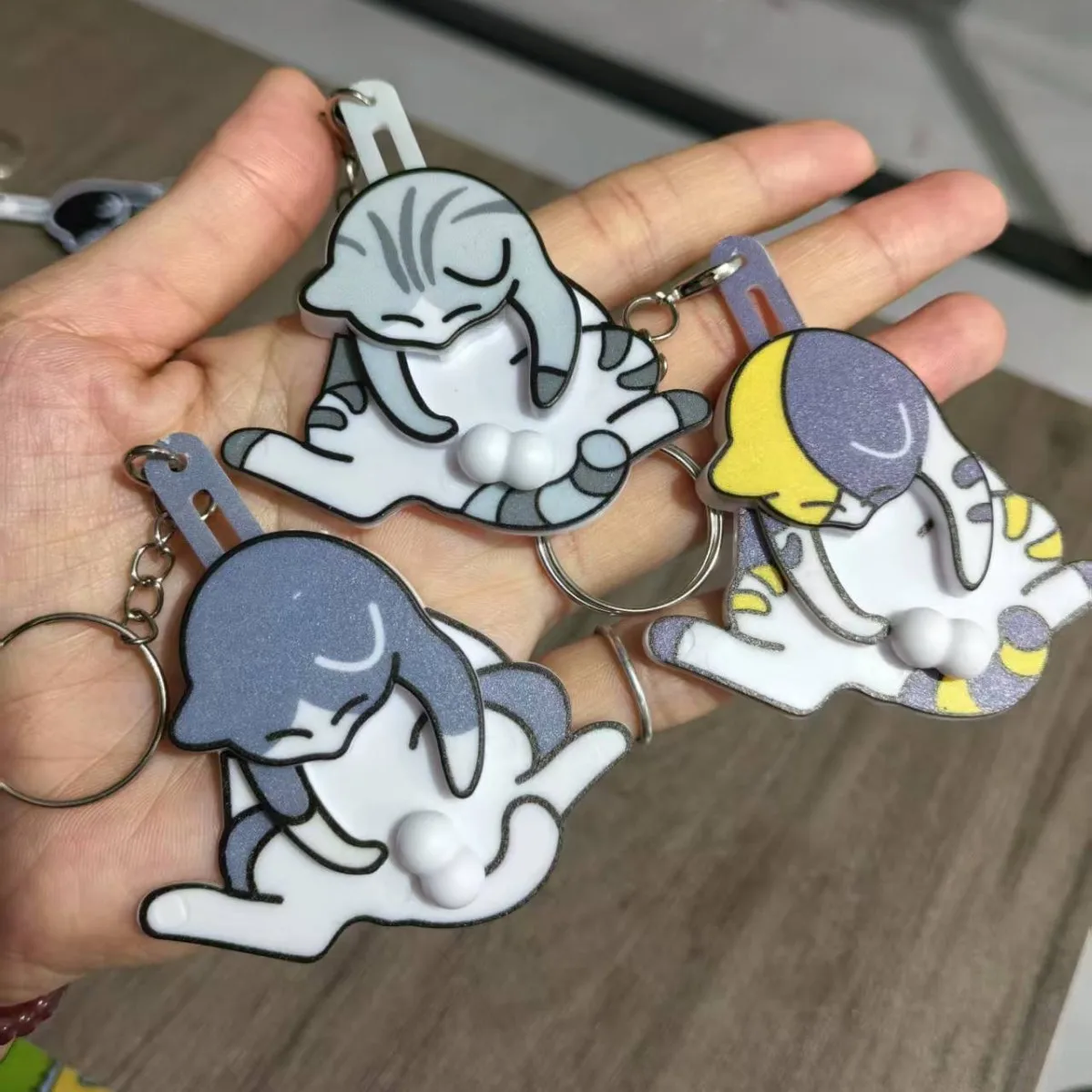 3d вращающийся брелок для кошек - Фотография_2