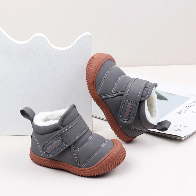 Toddler warm boots soft sole - Фотография_2