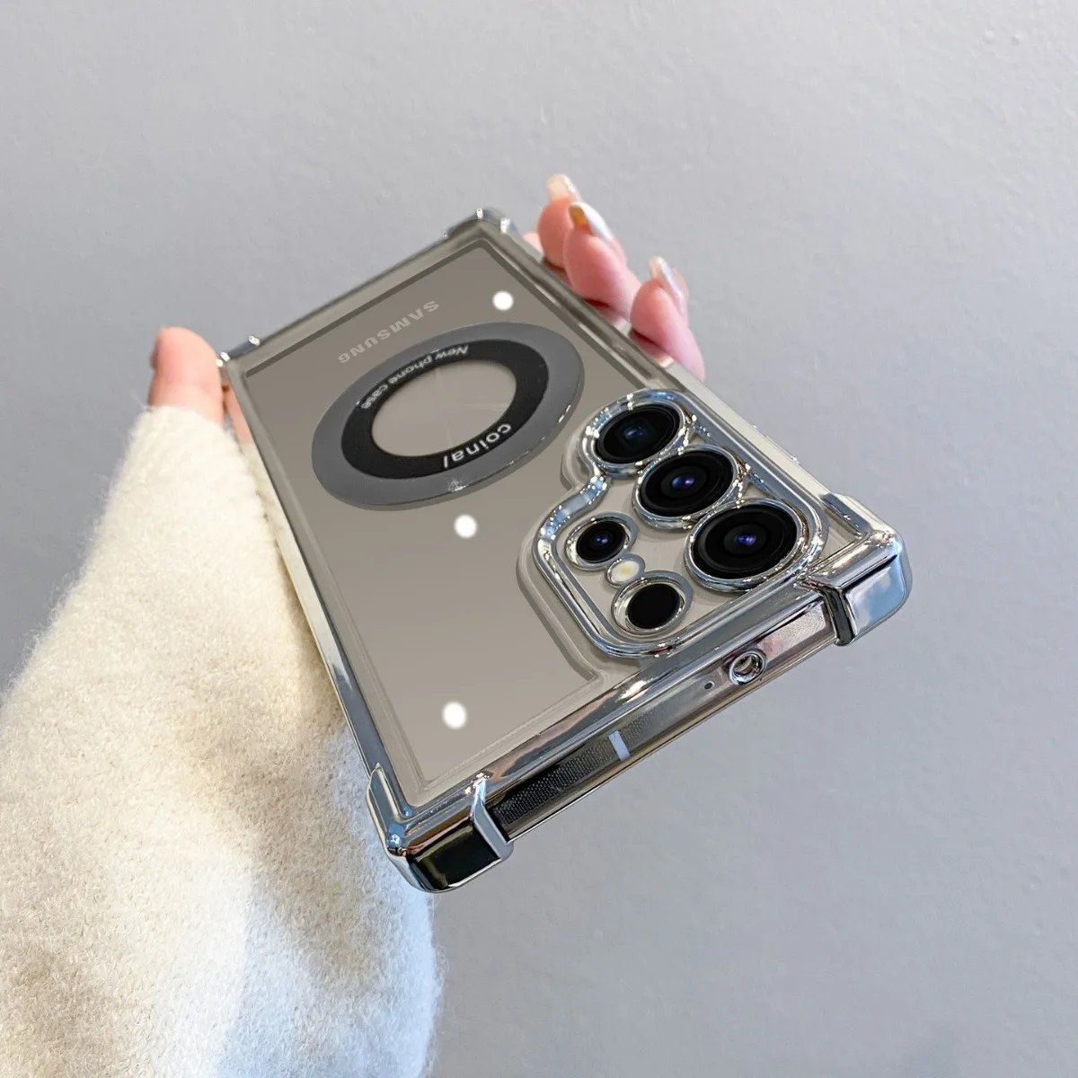 Прозрачные чехлы с покрытием magsafe - Фотография_2