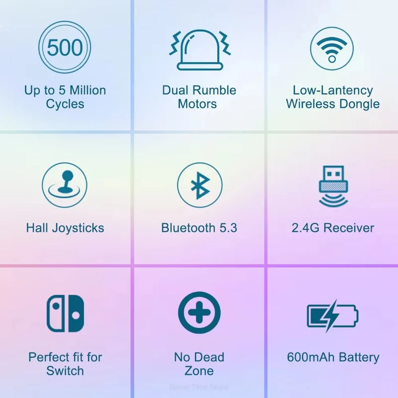 Беспроводной контроллер геймпада gamesir nova lite с bluetooth - Фотография_4